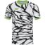Afbeeldingen van Shirt Animal KM wit/zwart/fluogroen