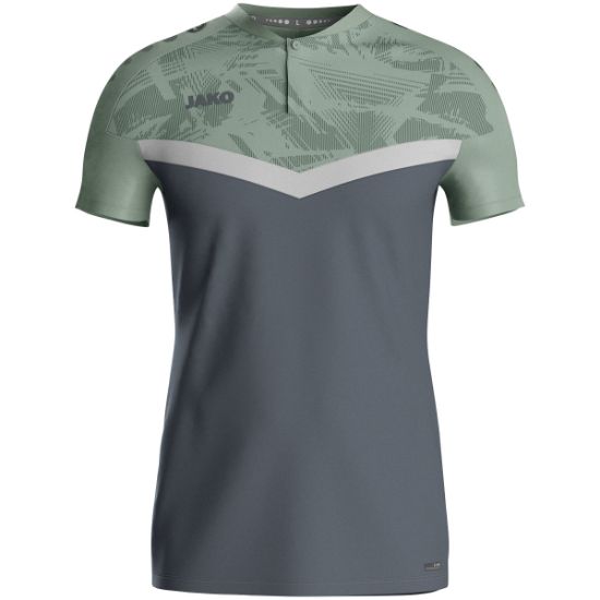 Afbeeldingen van Polo Iconic anthra light/mintgroen/zachtgrijs