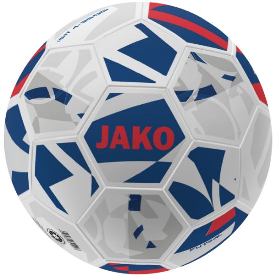 Afbeeldingen van Ballon Futsal light wit/navy/rood, 350g